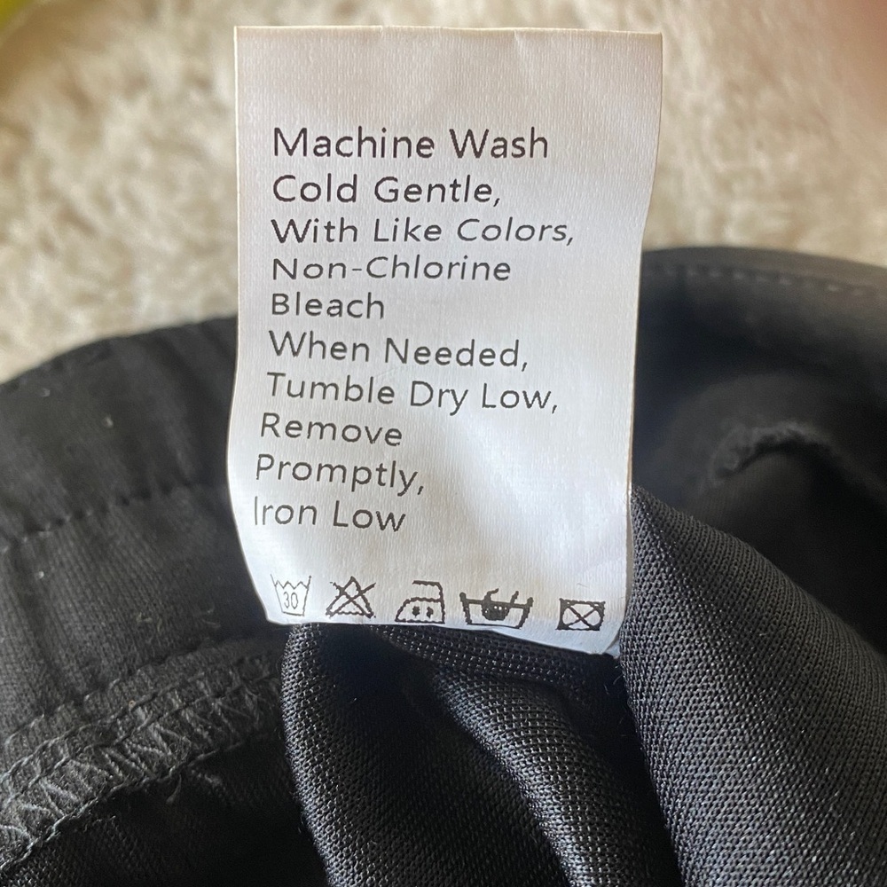 Pretty Garden Juniors High Waist Pleated Ankle Pants Black Size Small - Picture 11 of 12